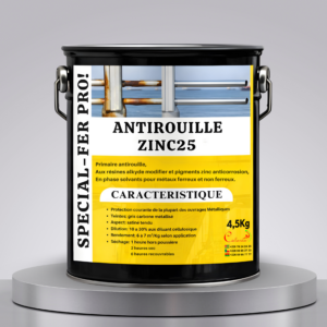 ANTIROUILLE ZINC25 (SPECIAL-FER PRO) !